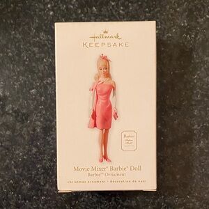 Hallmark Keepsake Movie Mixer Barbie Ornament